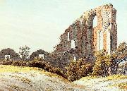 Caspar David Friedrich The Ruins of Eldena oil painting